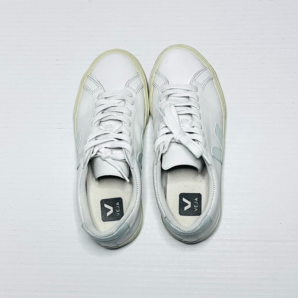 Veja Men's White Sneakers - Picture 5 of 12